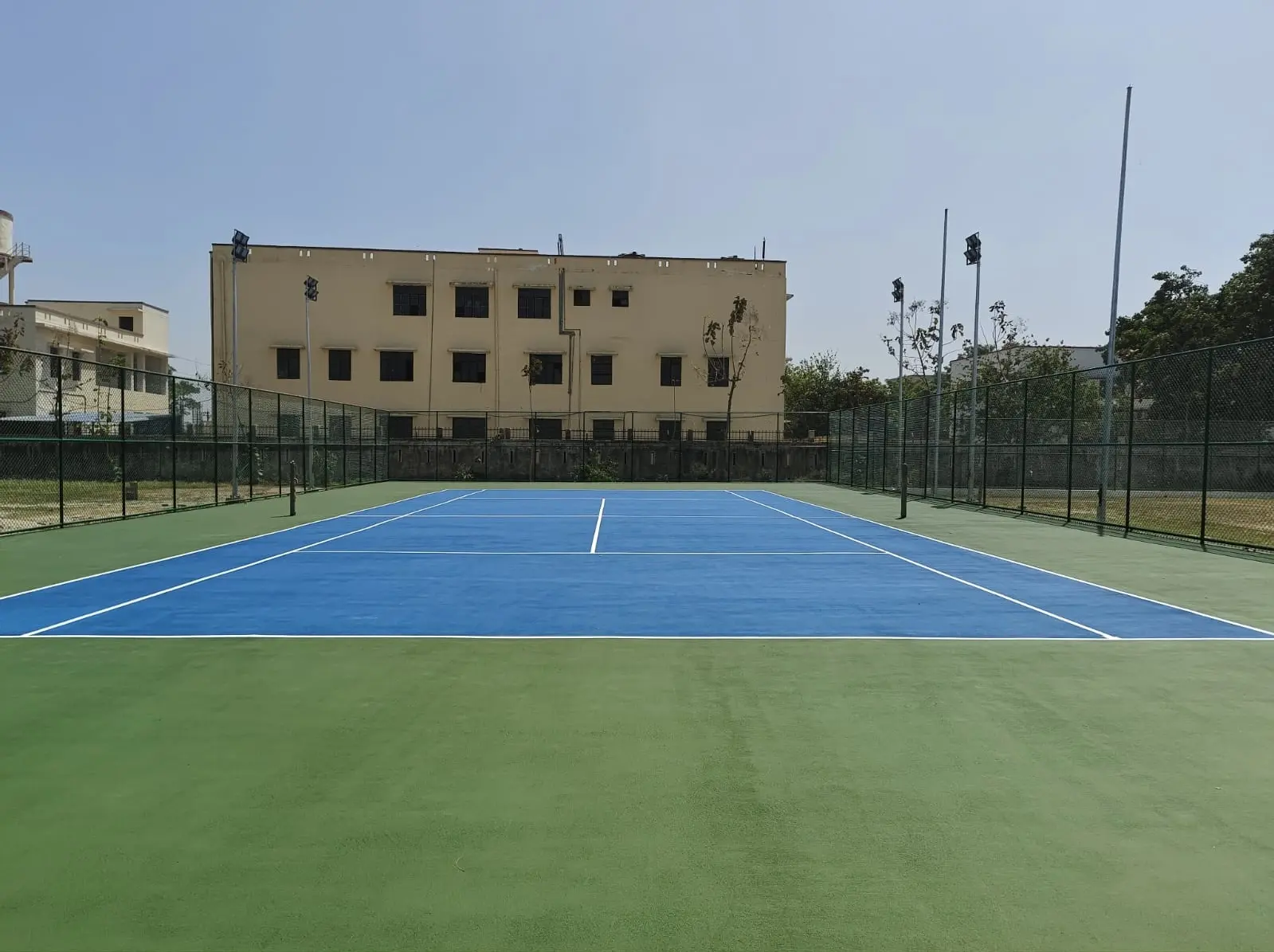 court installation